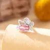 Henson New Sweet Girl Style Micro-incrustado Zircon Cat Head Ear Nail Ins Nicho Cartilagem Punção Osso Da Orelha Nail