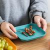 Plato para escupir huesos Plato para escupir huesos Bocadillos chinos Plato pequeño Plato para pepinillos Plato de plástico para bocadillos Plato para pastel Plato para mesa de comedor Plato para basura