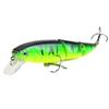Cebo de pesca artificial de plástico de tres secciones, cebo Mino de simulación de comercio exterior, cebo Luya colorido de 15,3 g/11 cm.