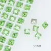 Rinestones de Espalda Puntiaguda Dongzhou Square para Uñas 5*5, Rinestones Brillantes Cuadrados de Princesa Dongzhou de Alta Calidad Decoración para Uñas DIY Rinestones al por Mayor