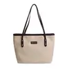 Bolso Tote Grande de Moda para Mujer, Capacidad Grande, Otoño e Invierno 2024, Retro Maillard, Bolso de Hombro Casual de Gama Alta