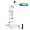 ZONESUN máquina manual para tapar botellas de perfume, máquina crimpadora de anillo medio por presión manual, máquina selladora de boca de botella, máquina taponadora