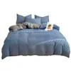 Conjunto de Roupa de Cama Universal de Quatro Peças em Cor Sólida para Todas as Estações, Lençol, Capa de Edredom, Conjunto de Três Peças para Dormitório de Estudante, Novo Modelo 2026