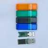Venta al por mayor del fabricante Nueva Carcasa Transparente de Plástico Universal para Memoria USB Shell de Plástico para Memoria USB ABS Material para Funda de Memoria USB de Enchufe Directo