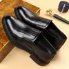 Zapatos de Boda Británicos de Cuatro Estaciones sin Cordones para Novios, Zapatos Casuales de Cuero, Zapatos de Vestir Formales de Negocios para Hombre