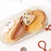 Porta-moedas de Pelúcia Peixinho Fofo Estudante Portátil Mini Bolsa para Chaves Fones de Ouvido Diversos Carteira Pequena Infantil