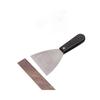 Raspador Pala Pequeña Cuchillo Limpiador Raspador de Hierro Herramienta para Raspar Masilla Artefacto Mango de Plástico Espátula para Masilla Raspado de Piso