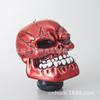 Manija de palanca de cambios manual desmontable de resina con diseño de calavera personalizada para bricolaje, resistente al desgaste y a altas temperaturas, cabeza de palanca de cambios modificada, superventas transfronteriza