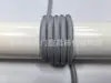 En stock Cuerda Redonda de Poliéster de Color Sólido 7MM Cuerda Trenzada con Alma Cuerda Paracord Cordón para Sudadera Cordón para Zapatos Cuerda para Colgar Mochilas Fabricante
