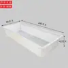 Tanque de água de plástico para tendão de boi, pia retangular espessa, tanque grande para aquicultura de peixes e tartarugas, bacia de mistura para argamassa de azulejo de cerâmica com bolhas