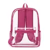 Renderizados de Diseño GratuitosMochilas Escolares Transparentes Personalizadas con Logo al por Mayor para Estudiantes, Bolsas de Almacenamiento de PVC