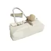 Bolsa de Niña Conejo 2026 Nueva Moda Casual Texturizada Simple Moderna Nicho Versátil para Viajes Diarios Bolso de Hombro