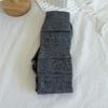 Calcetines Slouch Melard para Mujer, Calcetines de Lana hasta la Rodilla, Calcetines Gruesos Cálidos de Otoño e Invierno con Patrón de Diamantes Retro para Pantorrilla, Calcetines Largos