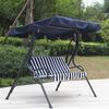 Silla mecedora columpio interior exterior balcón patio villa muebles doble propósito invierno y verano impermeable protector solar lavable silla colgante