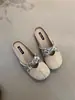 Chinelos Fechados Estilo Francês, Macios e Confortáveis, 2026 Mary Slip-On Novo Estilo Sapatilha Calçado Vestir para Mulheres, Sapatos Femininos de Primavera