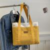 Bolso de mano retro de gran capacidad, estilo coreano, de moda, primavera 2024, nuevo, combinable, informal, para hombro y axila.