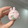 Pingente de Boneca Fofo Pacote de Material DIY Tricô à Mão Crochê Crochê Presentes Feitos à Mão para Passar o Tempo