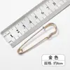 Venta Directa de Fábrica de Imperdibles Metálicos Engrosados, Broches Plateados, Accesorios de Costura para Asegurar Suéteres y Chalinas