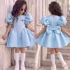 Vestido de Princesa para Niña 26 Elegante de Alta Gama para Niñas Dama de Honor Bebé Capa de Aire Vestido de Cumpleaños de Noche Venta al por Mayor