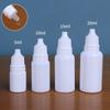 Frasco Conta-gotas Personalizado de Fábrica Frasco para Colírio Frasco Plástico Dispensador de Líquido Frasco Conta-gotas Frasco Conta-gotas Branco à Prova de Luz