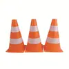 Cono de Señalización Reflectante para Barrera de Carretera de 23 cm Cubo Tubo para Helado Pegatina Equipo de Entrenamiento de Fútbol Escalera de Agilidad Bastidor de Vallas Grosor Aumentado