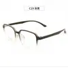 Armação de Óculos Lisa Estilo Ins Quadrada Grande em TR90 Emagrecedora Pode Ser Personalizada com Lentes de Grau Fabricante de Óculos Danyang Atacado 6870