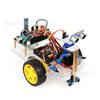 Kit de coche inteligente de microordenador de un solo chip STM32 seguimiento/detección de obstáculos/engranaje de dirección ultrasónico movimiento de cabeza detección de obstáculos/control Bluetooth