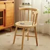 Sillas de Ratán de Alta Calidad, Sillas de Comedor para el Hogar con Respaldo Cómodo, Sillas de Comedor Minimalistas Modernas para Sala de Estar Balcón Madera Maciza Princesa