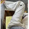 Pantalones de Trabajo Bordados con Corazón Blanco para Mujer, Nuevo Estilo Verano 2026, Petite Cintura Alta Adelgazantes Casuales de Secado Rápido para Senderismo