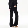 Jeans Boca de Sino Preto Estilo High Street Americano para Homens, Marca da Moda, Temporada de Primavera, Caimento Solto, Sensação de Luxo, Perna Reta, Calça Longa Casual Versátil
