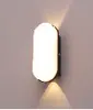 2024 creativa nueva lámpara de pared LED emisora de luz nórdica habitación dormitorio pared de fondo lámpara de pared impermeable exterior venta al por mayor