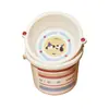 Lavabo de Alta Calidad para Estudiantes Mujeres en Residencias Estudiantiles, Set de Artículos de Tocador Lindo, Cubo de Agua Grueso y Duradero, Artículos de Baño