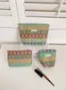 Bolsa de Maquillaje Artística Guofeng de Gran Capacidad Bolsa de Almacenamiento para Cuidado de la Piel Bolso de Mano Portátil Bolsa Interior para Viaje Neceser
