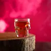 Copo de Shot de Vidro Caveira Estilo Rock 50ml - Lyor