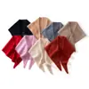 Bufanda Nueva 100% Cachemir Puro Suave y Esponjosa Triángulo Temporada de Otoño e Invierno Cálida y Protección contra el Frío Unisex Estilo Simple Suave Versátil