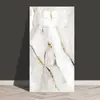 Papel de Parede de Placa de Alumínio-Plástico Autoadesivo Impermeável e à Prova de Umidade Decoração de Parede Cozinha Banheiro À Prova de Óleo e Adesivos de Azulejo Mármore