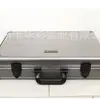 Maleta caja de herramientas de aleación de aluminio fija forro caja para instrumentos de precisión modelo fijo caja de aviación