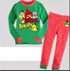 Ropa Nueva de Manga Larga para Niñas y Bebés Oruga Colorida de Dibujos Animados Conjunto de Ropa para el Hogar Pijama K240