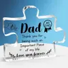 Regalo de Día del Padre Transfronterizo Más Vendido Adorno de Exhibidor Acrílico Pantalla de Escritorio Regalo de Día del Padre Hecho a Medida para Papá Manualidad