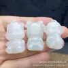 Pingente de Jade do Zodíaco Natural de Tianshan Pingente de Jade do Zodíaco Colar de Corrente de Suéter de Jade para Homens e Mulheres