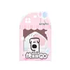 Esponja de Pó Desenho Chuanqi'Er, Esponja de Pó Solto em Formato de Gota d'Água, Esponja Especial Marshmallow para Selar Maquiagem e Corrigir, Esponja Almofada Grande Espessada