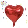 Liberación de Globos por el Día de San Valentín Transfronteriza Versión Ligera de 18 pulgadas Globo de Papel de Aluminio en Forma de Corazón Estrella de Cinco Puntas Globo Flotante de Deseos de Año Nuevo