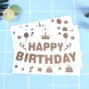 Atacado Adesivos Grandes Autoadesivos DIY Casamento Balões Bobo Balões Transparentes Decoração de Aniversário em Inglês Inflável Natal