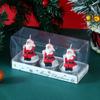 Novo Conjunto de Velas de Natal Acompanhando Decorações de Cerimônia Lâmpada de Vela Atmosférica Pequenos Enfeites Pequeno Presente Atacado