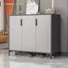Sapateira para uso doméstico, novo estilo chinês, design popular, grande capacidade, moderno e minimalista, design integrado para hall de entrada, armário de parede