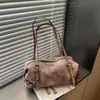 Elegante Bolso Boston Retro para Mujer 2026 Nuevo Bolso de Hombro Único de Lujo Ligero Bolso de Mano Versátil para el Trabajo