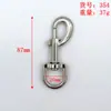 Atacado de fábrica Fivela para cachorro liga de zinco Fivela para cachorro Fivela de corrente de bolsa para corda de tração de animal de estimação Fivela de alça de ombro Gancho para cachorro