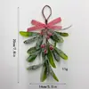 Visco Artificial de Natal Transfronteiriço, Folhagem Artificial Amazon para Decoração de Casa, Enfeites Pendentes de Natal