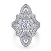 Anillo Oval de Zircón Plata Esterlina para Mujer Nicho de Alta Gama Europeo y Americano Transfronterizo Anillo de Plata 925 Anillo de Zircón