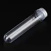 Botella de prueba PET de plástico transparente, botella de prueba de boca de tornillo, tapa de aluminio, tubo de plástico, botella de almacenamiento de 100ML, tubo, fuente preferencial